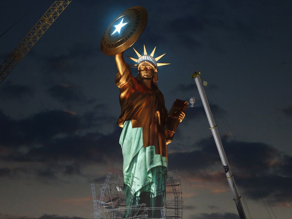 Spider-Man: No Way Home, i concept art della nuova Statua della Libertà