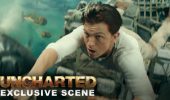 Uncharted: la clip che mostra Tom Holland mentre combatte in volo
