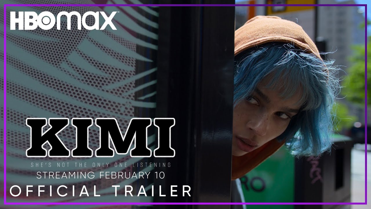 KIMI: il trailer del film thriller sci-fi di Steven Soderbergh con Zoë Kravitz