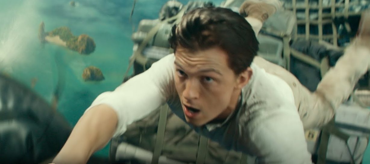 Uncharted: Tom Holland in un video che mostra la più pericolosa scena di stunt