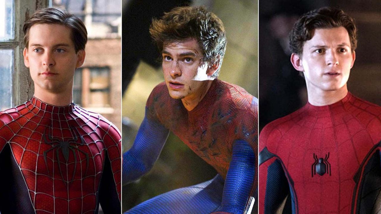 spider-man, tom-holland-tobey-maguire, andrew-garfield
