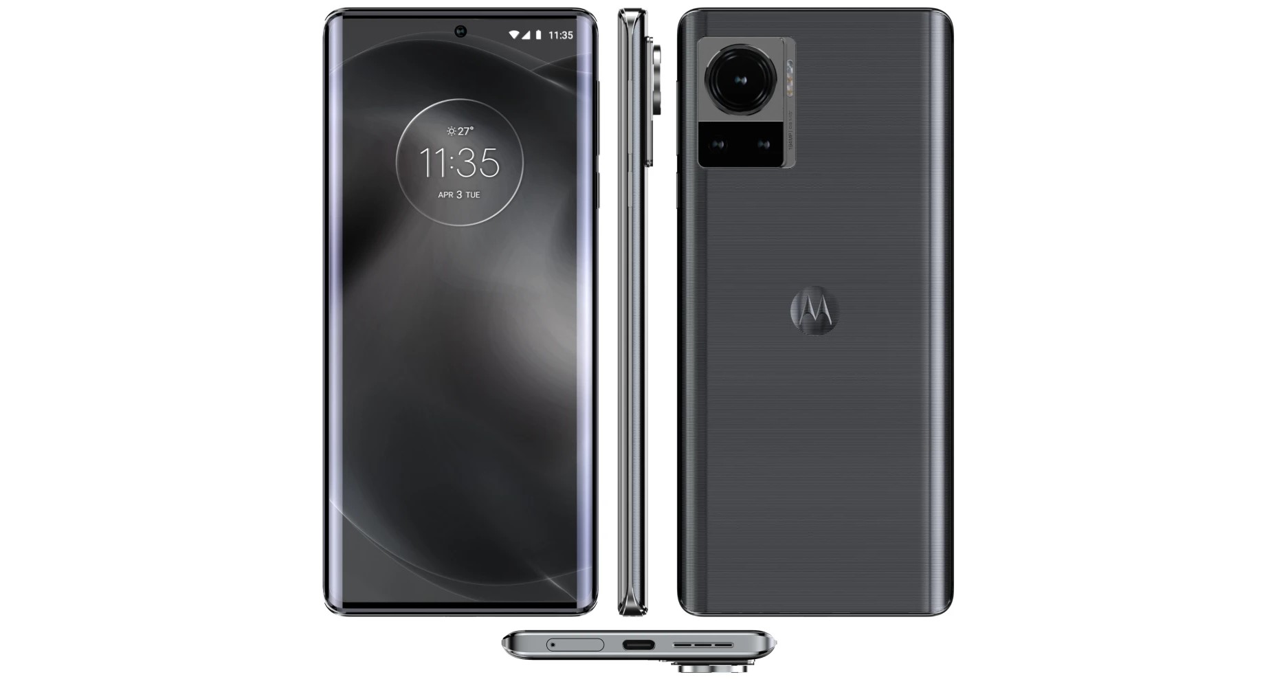 Motorola Frontier: arrivano nuovi render leakati dello smartphone