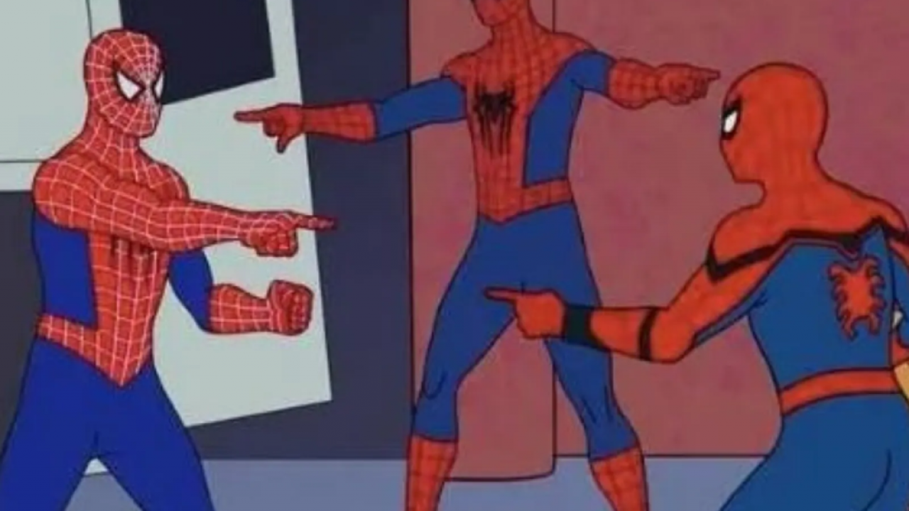 Spider-Man: No Way Home, il making of della versione live action del meme dei tre Spidey