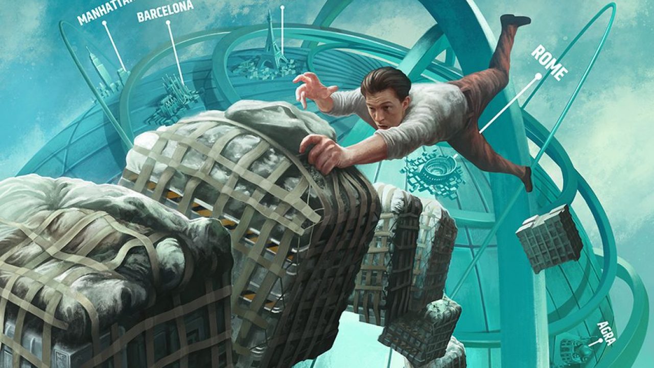 Uncharted: il poster IMAX dell’avventuriero globetrotter interpretato da Tom Holland