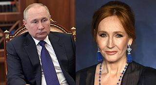 J.K. Rowling attacca Vladimir Putin: “Le critiche alla cultura occidentale non sono consentite da chi ammazza i civili”