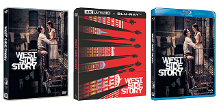 West Side Story: disponibili dal 23 marzo le versioni Blu-Ray, DVD, UHD e UHD Steelbook