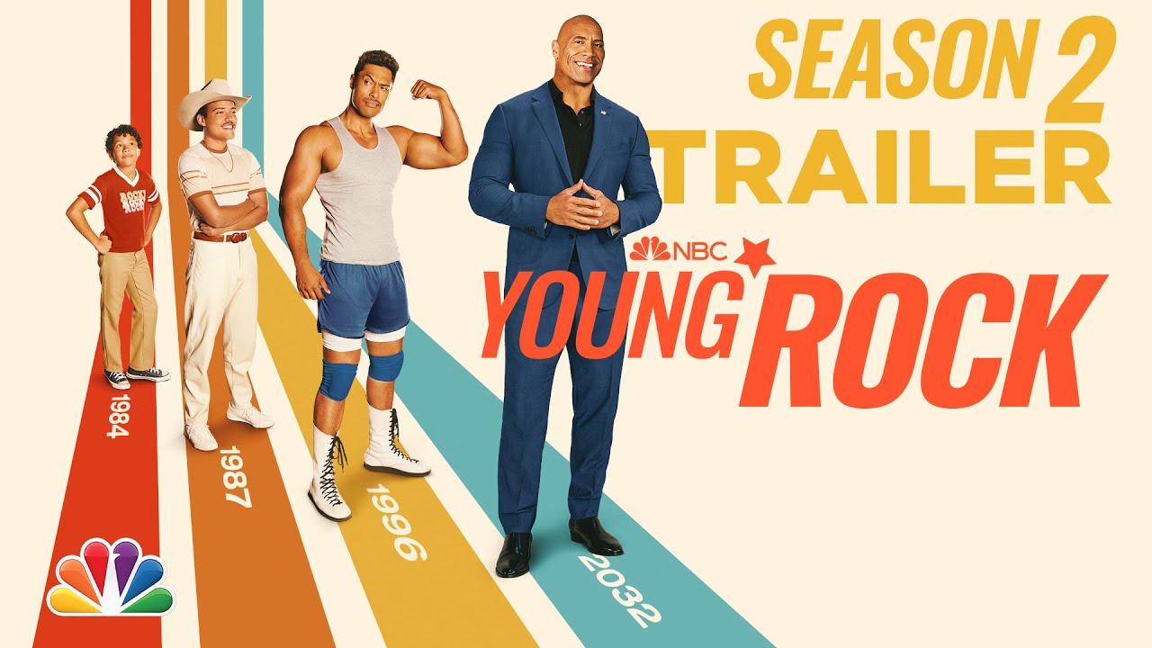 Young Rock 2:  il trailer della seconda stagione sulla vita di Dwayne Johnson
