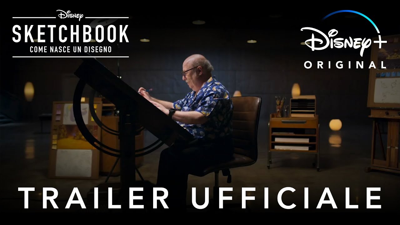 Sketchbook – Come nasce un disegno: il trailer della serie disponibile su Disney+ dal 27 aprile