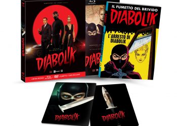 Diabolik: disponibili dall'1 aprile DVD, Blu-ray e DVD+BD