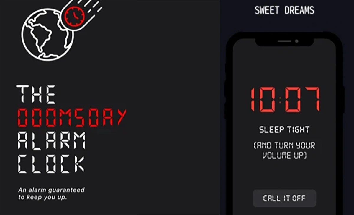 The Doomsday Alarm Clock offre delle sveglie che simulano la fine del mondo