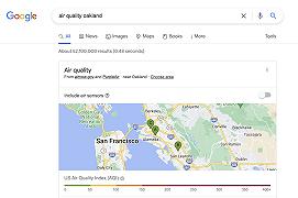 Google: arrivano i dati sulla qualità dell’aria delle città, ma per il momento non Italia