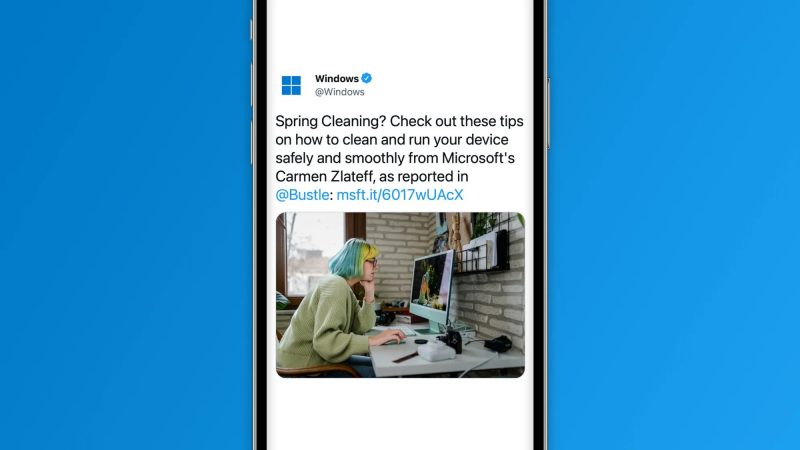 Microsoft cancella di corsa un Tweet: conteneva un Mac M1