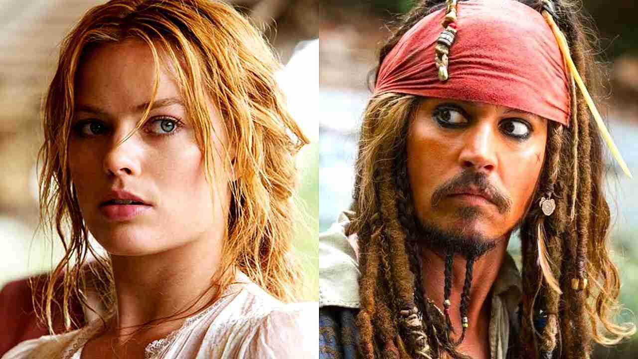 Margot Robbie, Johnny Depp, Pirati dei Caraibi