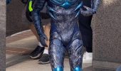 Blue Beetle: le prime foto e video mostrano il costume del supereroe
