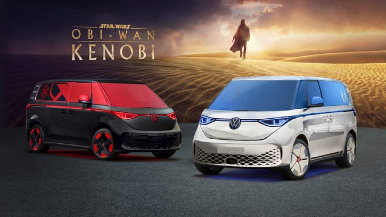 Obi-Wan Kenobi: Volkswagen omaggia la serie con due ID.Buzz speciali