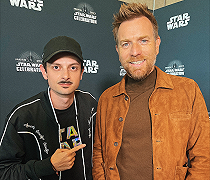 Obi-Wan Kenobi: il cast della serie TV alla Star Wars Celebration, insieme a Rovazzi