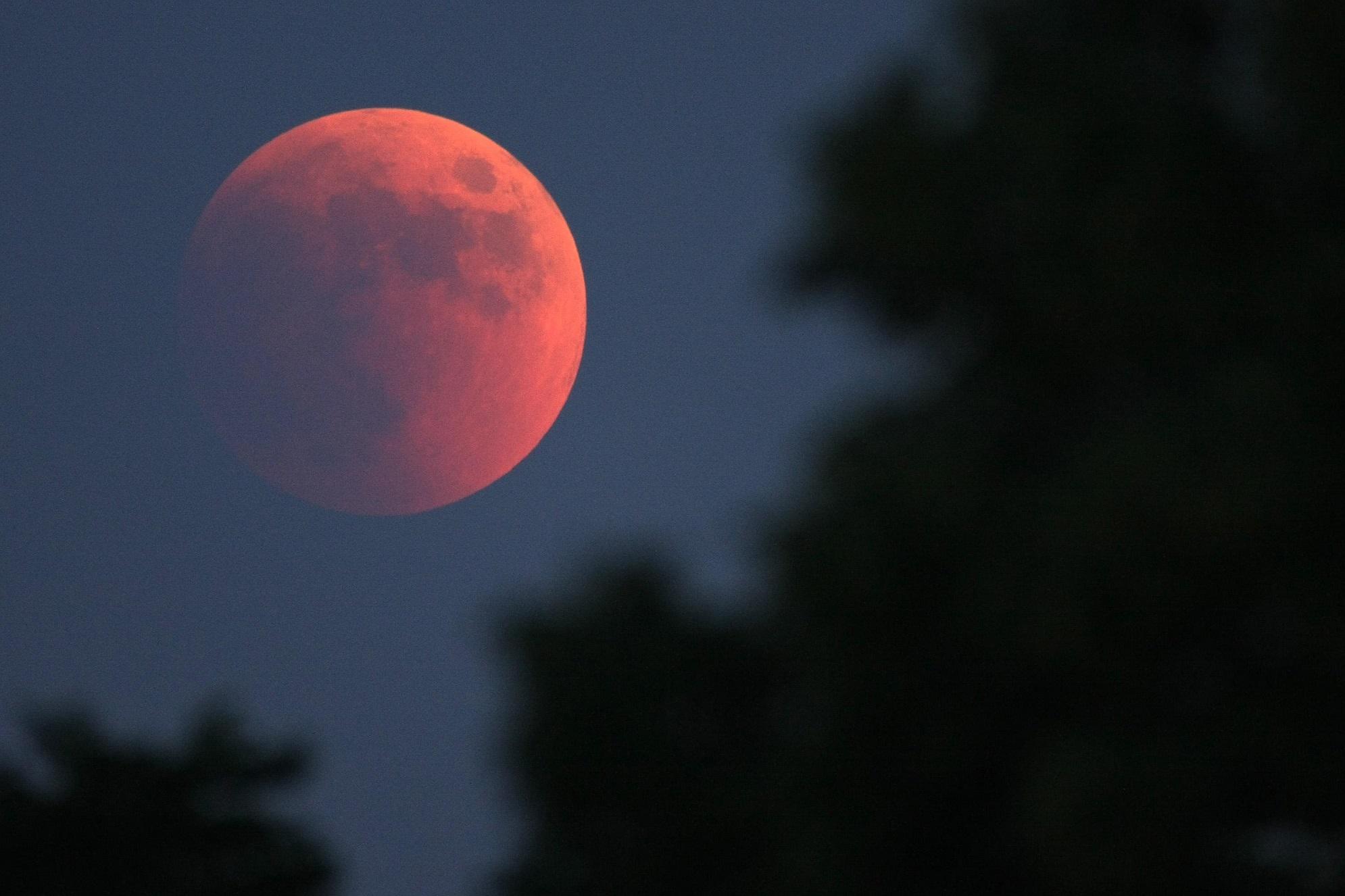 Luna Rossa: ecco l’orario dell’eclissi lunare di stanotte