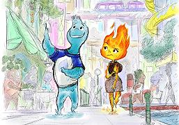 Elemental: prima concept art del nuovo film Disney Pixar