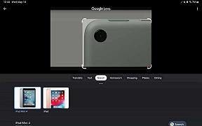 Google ha reso Lens molto più facile da utilizzare su tablet