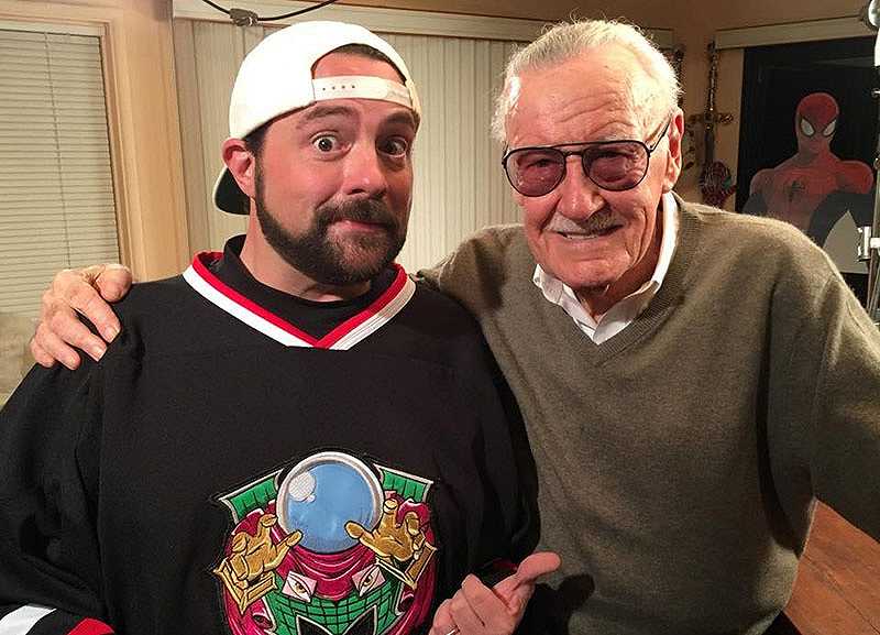 Stan Lee: Kevin Smith sarebbe disposto a fare un biopic sull’icona Marvel