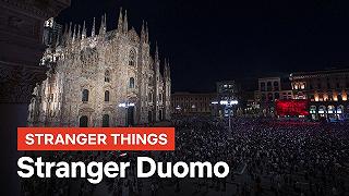 Stranger Things 4: il video con il Duomo di Milano che si trasforma per l’uscita della serie TV