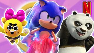 Sonic Prime, Kung Fu Panda e le prossime serie animate di Netflix in un video