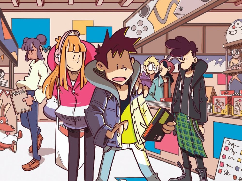 Silica Void: amici nerd, una fiera di fumetto e un videogame misterioso nel volume a fumetti