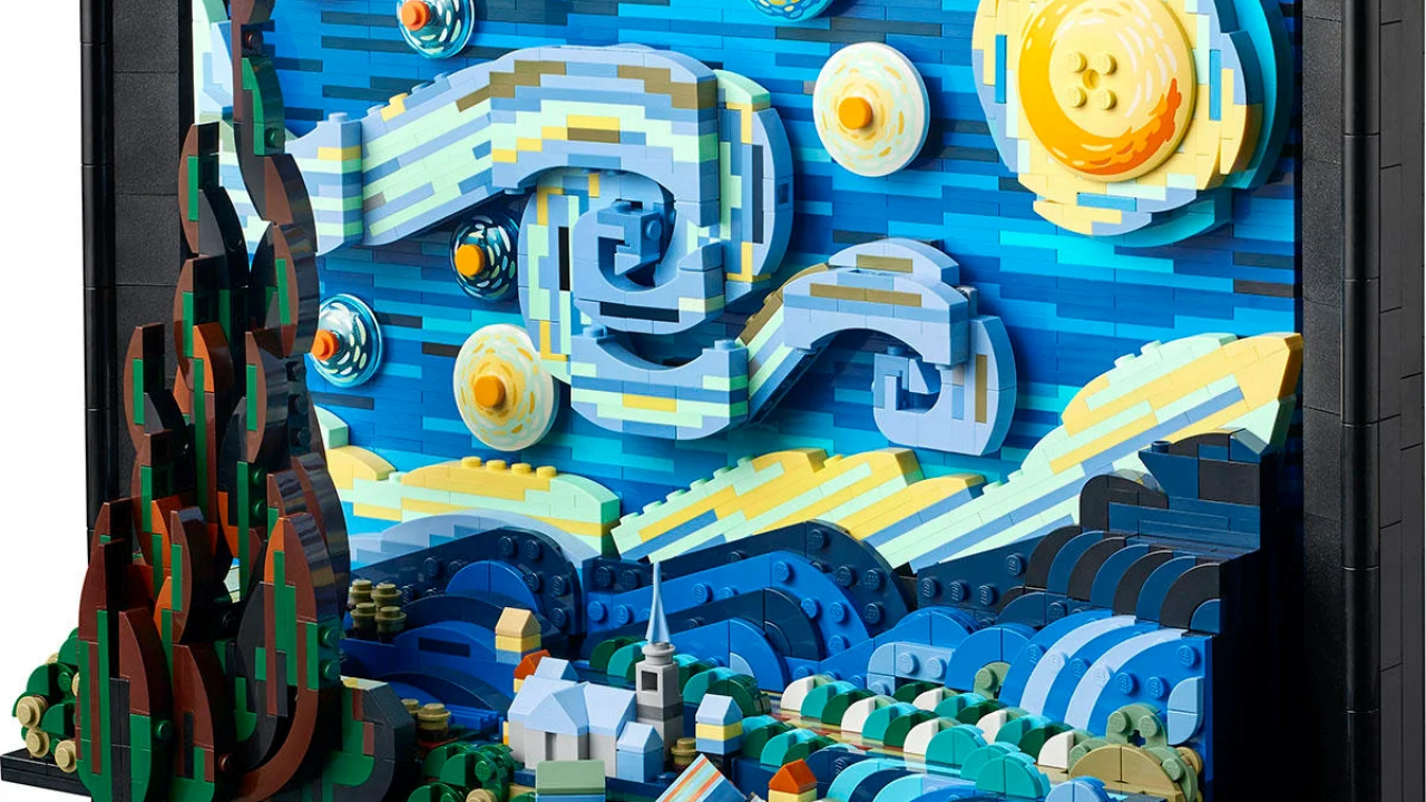 LEGO rende disponibile il set 3D su La Notte Stellata di Van Gogh