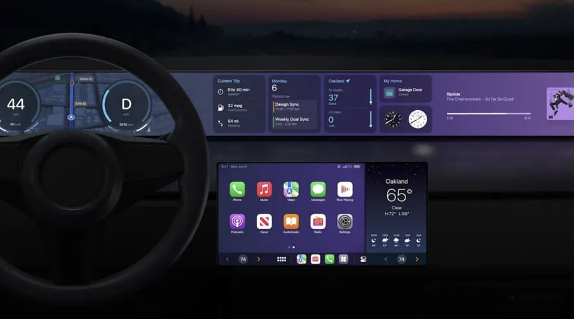 Apple CarPlay presto prenderà il controllo di tutto il veicolo, quadro strumenti incluso