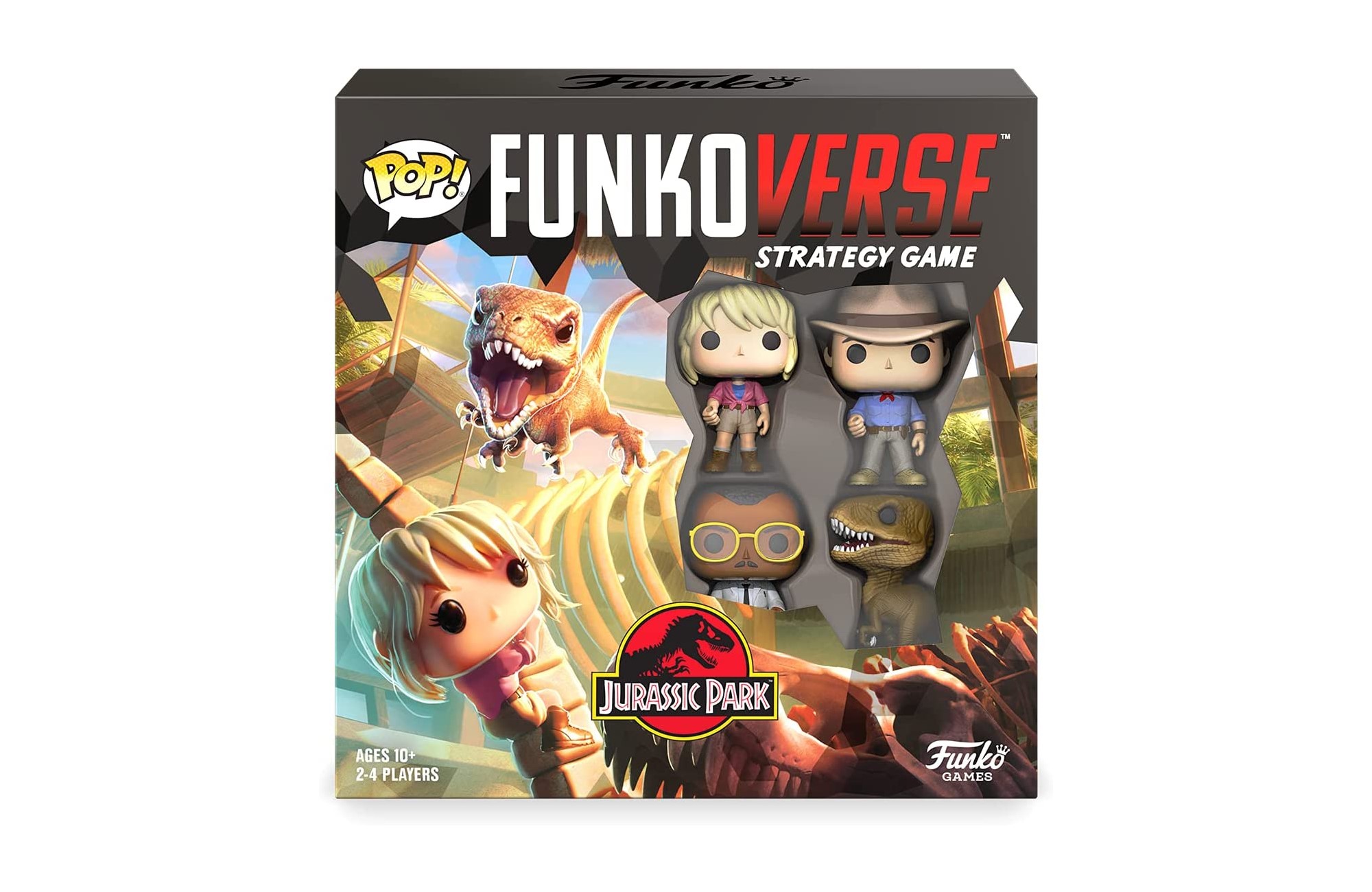 Offerte Amazon: gioco strategico Funkoverse Jurassic Park in sconto del 44%