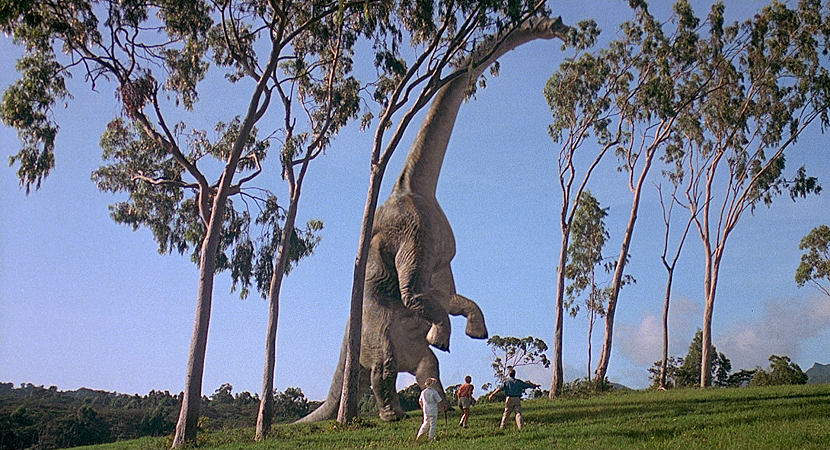 Jurassic_Park e Jurassic World confronto