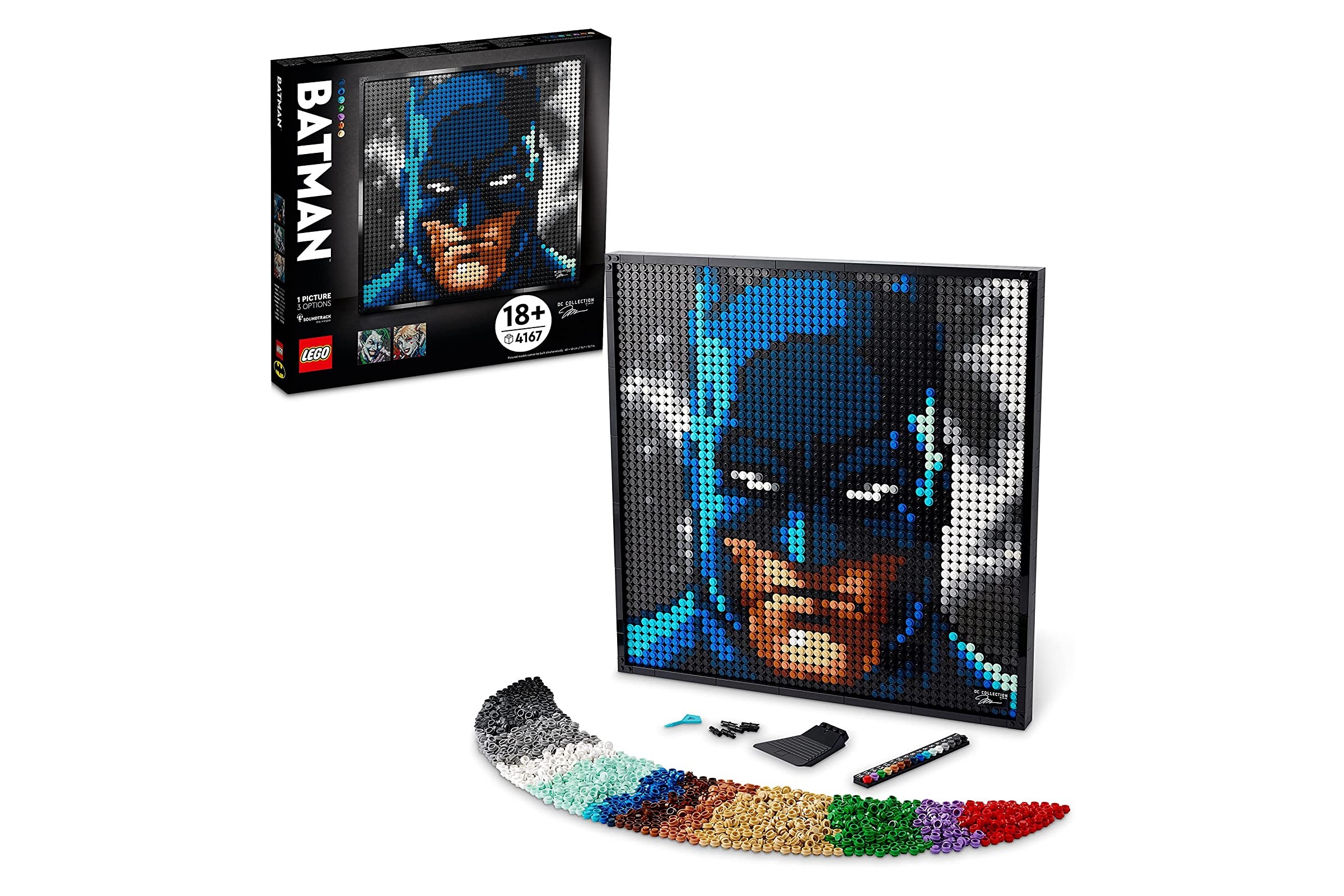 Offerte Amazon: LEGO Art Batman al minimo storico