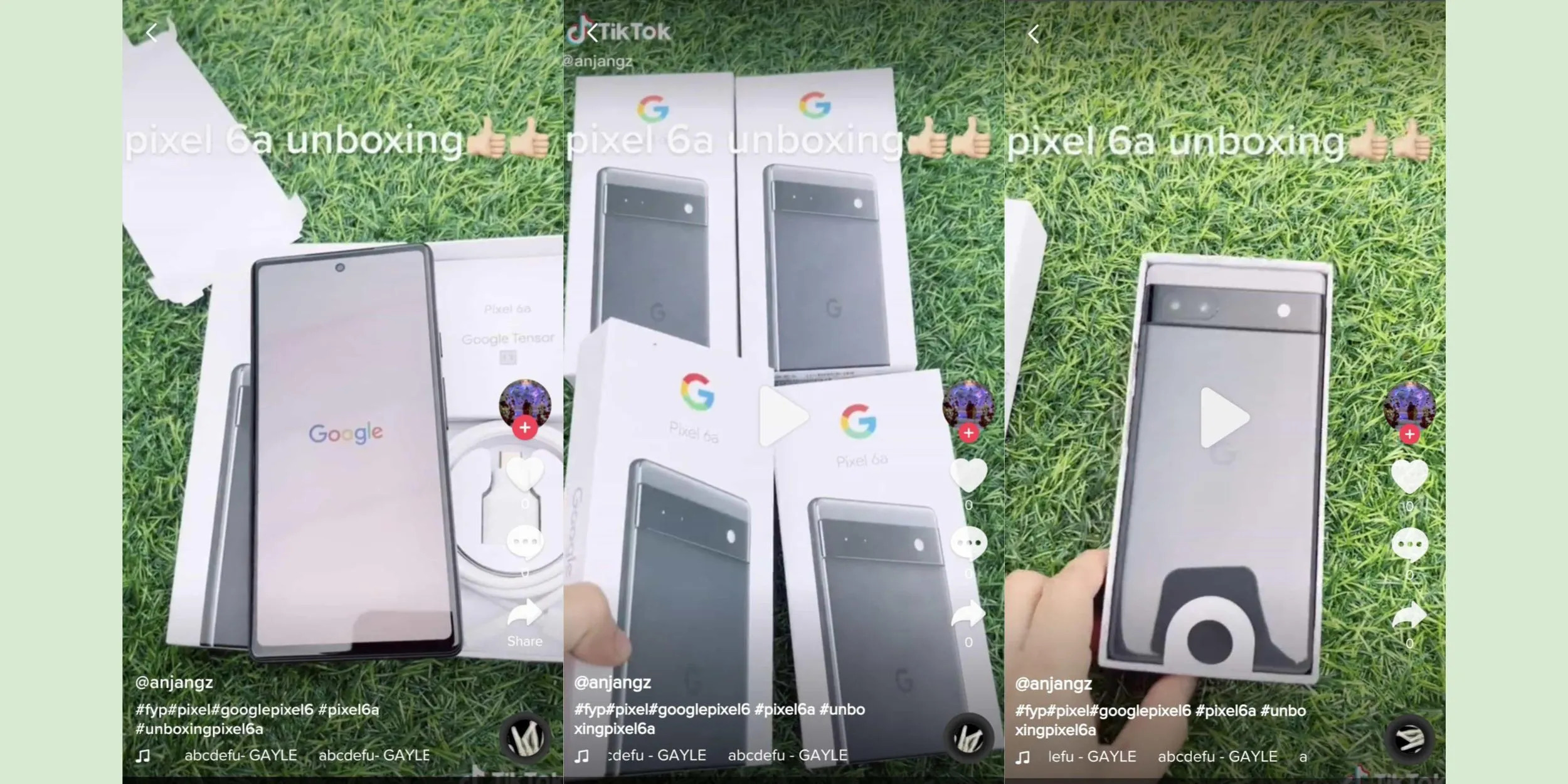 Google Pixel 6a protagonista di un video unboxing leakato