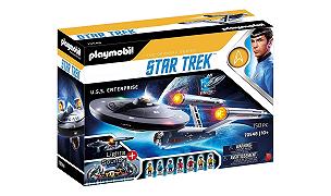 Offerte Amazon: U.S.S. Enterprise di Star Trek PLAYMOBIL in sconto al 50%