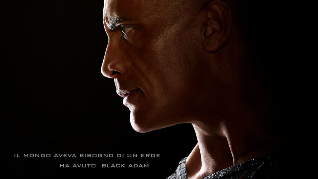 Black Adam: poster ufficiale e foto dal dietro le quinte dal film DC con The Rock