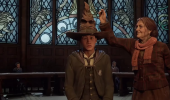 L'héritage de Poudlard : le chapeau parlant est montré dans une vidéo