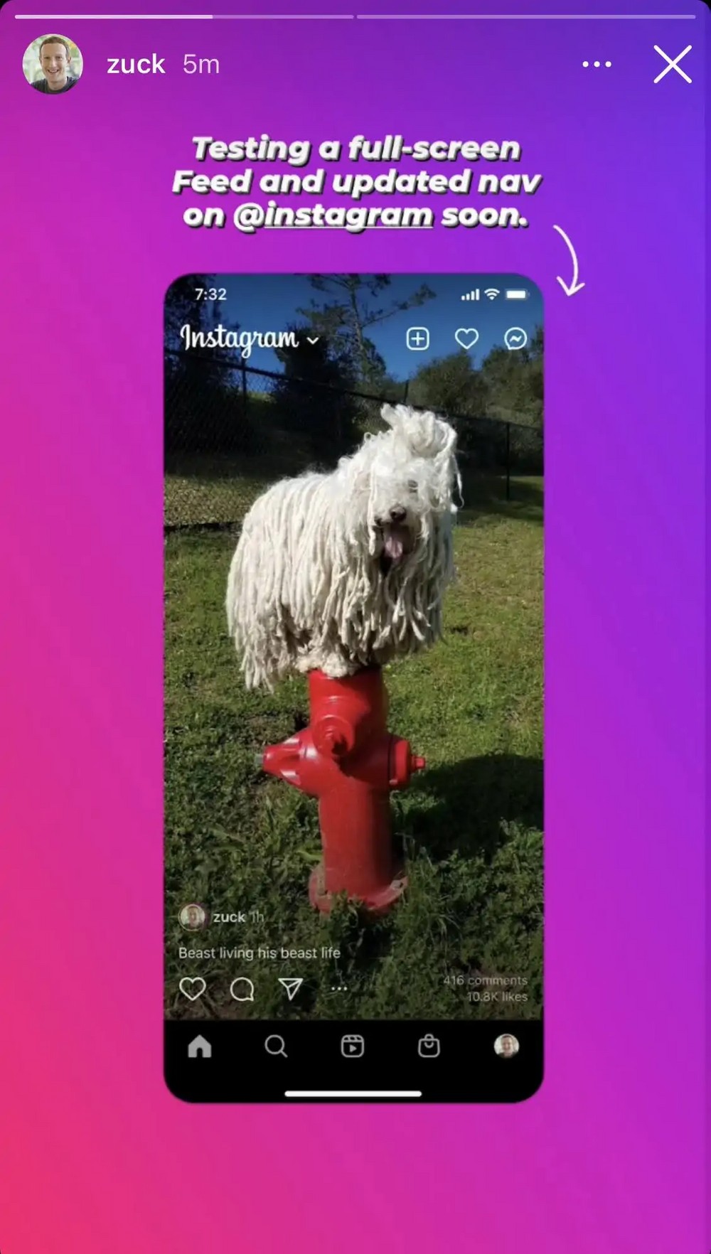 Instagram cambia interfaccia e assomiglia sempre più a TikTok: per il momento è solo un test