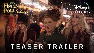 Hocus Pocus 2: il teaser trailer del film sequel in uscita su Disney+