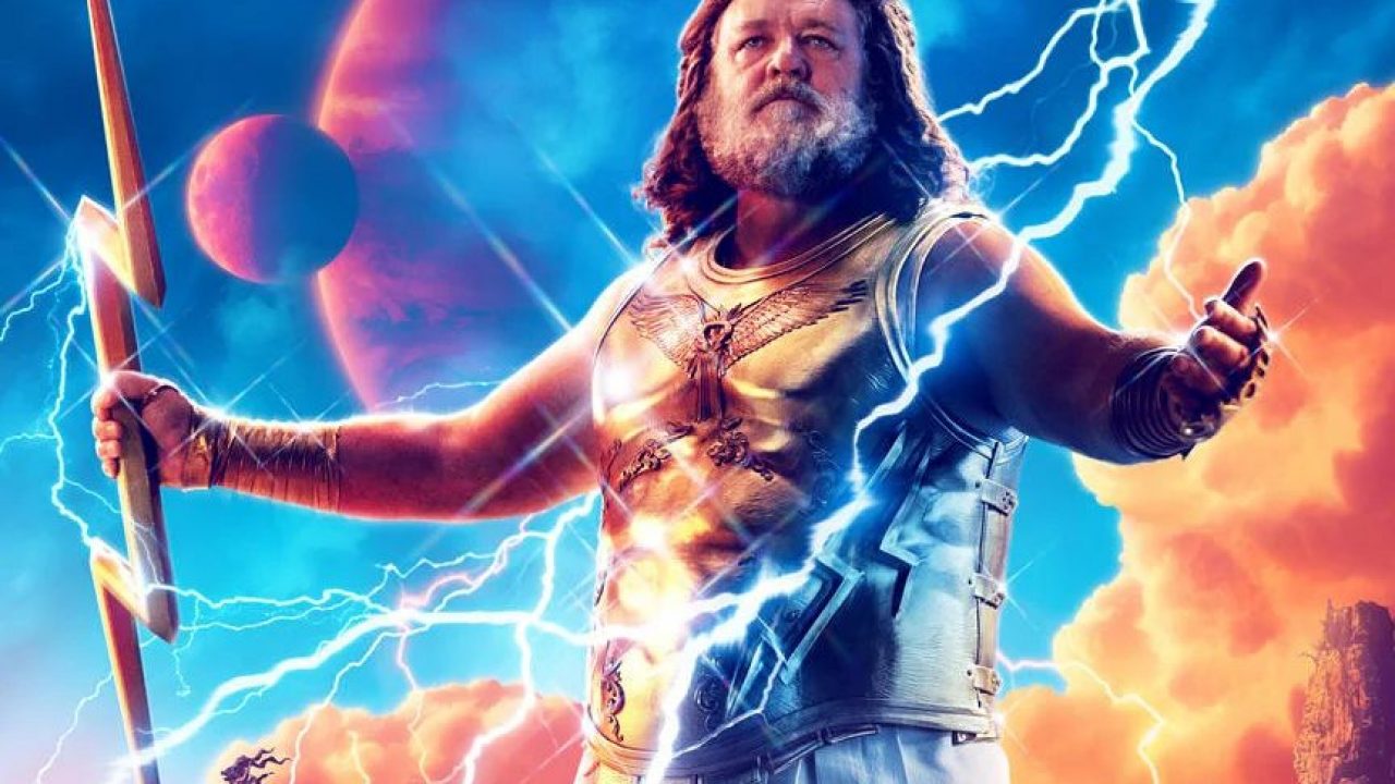 Thor: Love and Thunder – I character poster mostrano anche lo Zeus di Russell Crowe