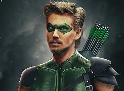 Green Arrow: un rumor su Austin Butler fa nascere una suggestiva fan art