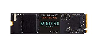 Offerte Amazon: WD_BLACK SN750 SE da 500 GB con Battlefield 2042 al minimo storico