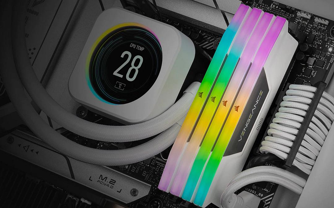 Corsair Vengeance RGB DDR5: ecco le RAM che raggiungono fino a 6600 Mbps