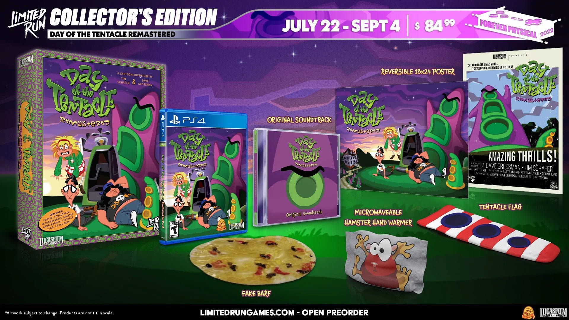 Day of The Tentacle Remastered, annunciata la Collector’s Edition per PS4, PC ed Xbox One
