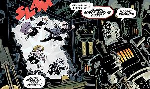 The Umbrella Academy: la scena della Torre Eiffel robot del fumetto era troppo costosa per essere realizzata