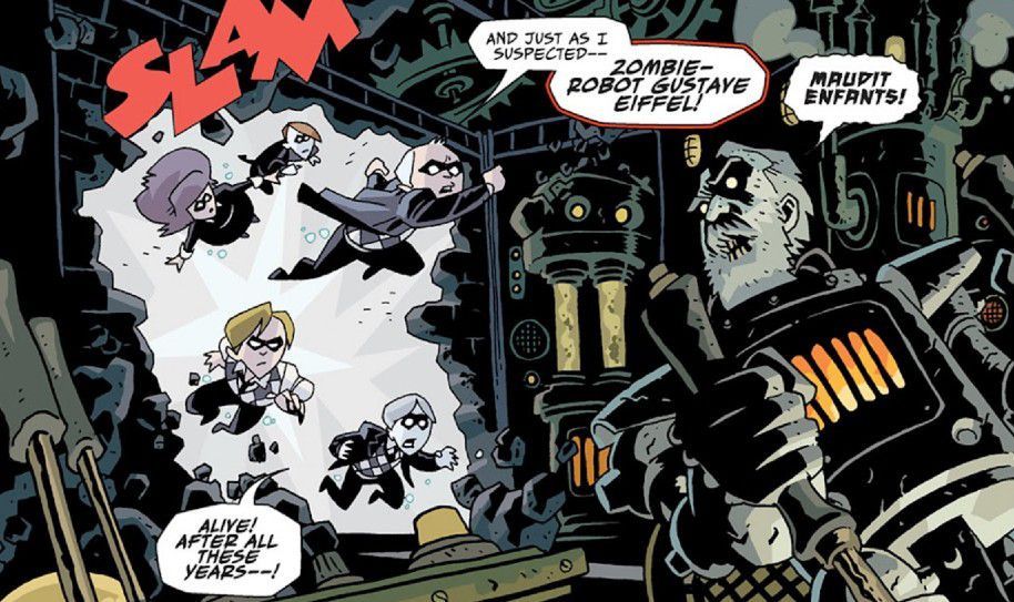 The Umbrella Academy: la scena della Torre Eiffel robot del fumetto era troppo costosa per essere realizzata