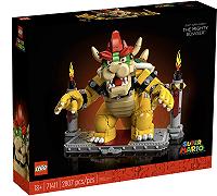 Il potente Bowser è il nuovo set LEGO a tema Super Mario: è alto 32cm e “spara fuoco”