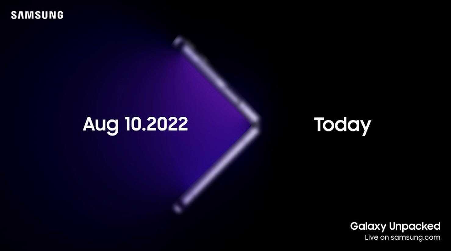 Samsung Galaxy Unpacked: appuntamento all’11 agosto per scoprire i Galaxy Z Fold 4 e Z Flip 4