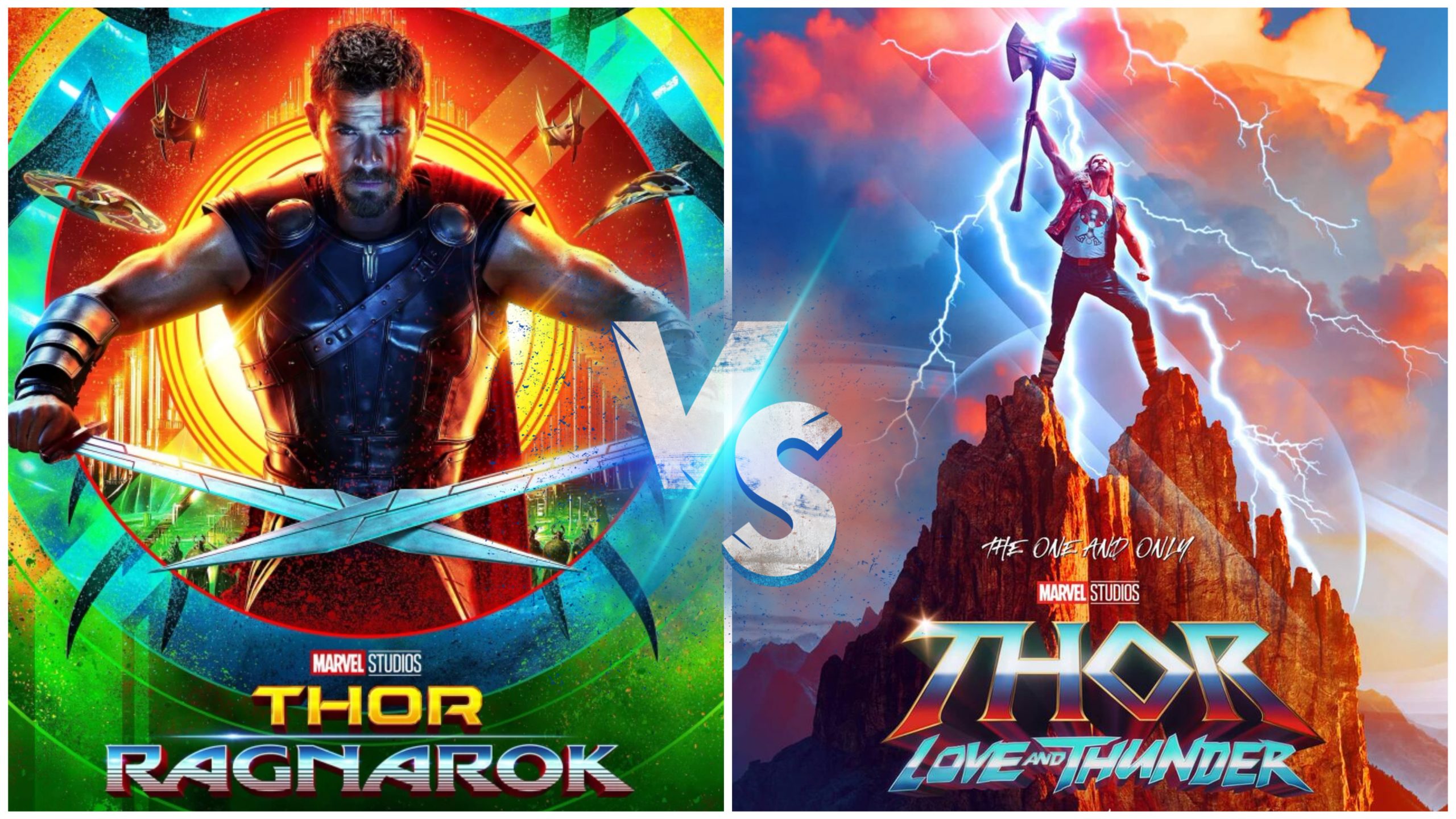 Thor Ragnarok VS. Thor Love and Thunder