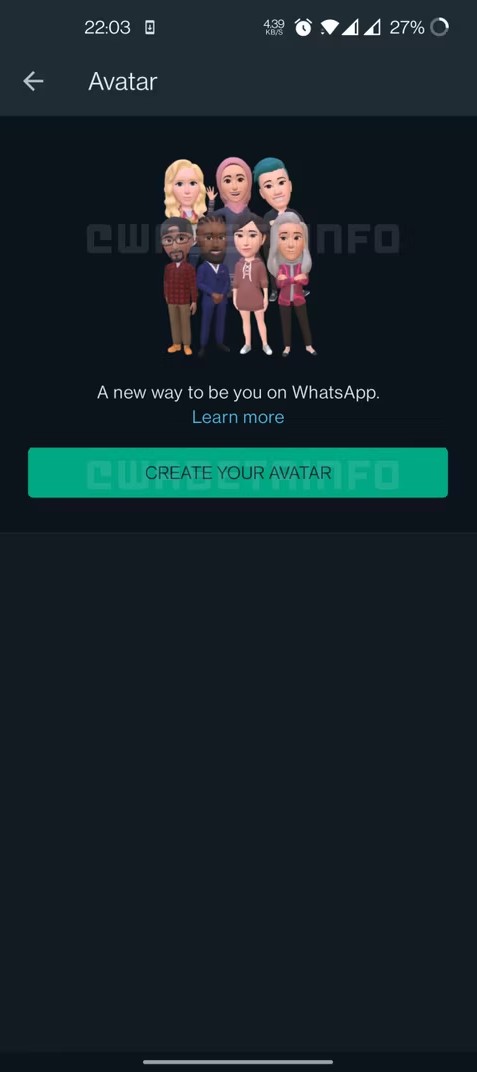 WABetaInfo WhatsApp: metaverse-themed avatars on the way?