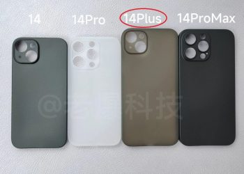 iPhone Plus nel 2022 confermato da una foto delle cover?